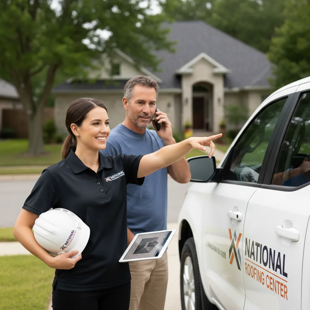 National Roofing Center customer support in Diamond